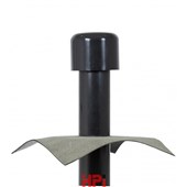 HPI Sanitární větrací komínek do ploché střechy FLAVENT® PVC s bitumenovým límcem DN 125mm